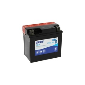 

Аккумуляторная батарея Exide 4 Ач ETX5L-BS, обратная полярность