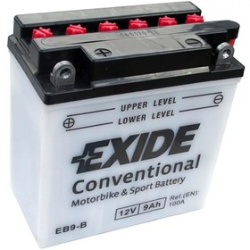 Аккумуляторная батарея Exide 9 Ач EB9-B (YB9-B), прямая полярность 7913776