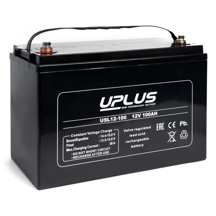 Аккумуляторная батарея UPLUS (Leoch) 100 Ач 12 Вольт US 12-100 - Фото 1