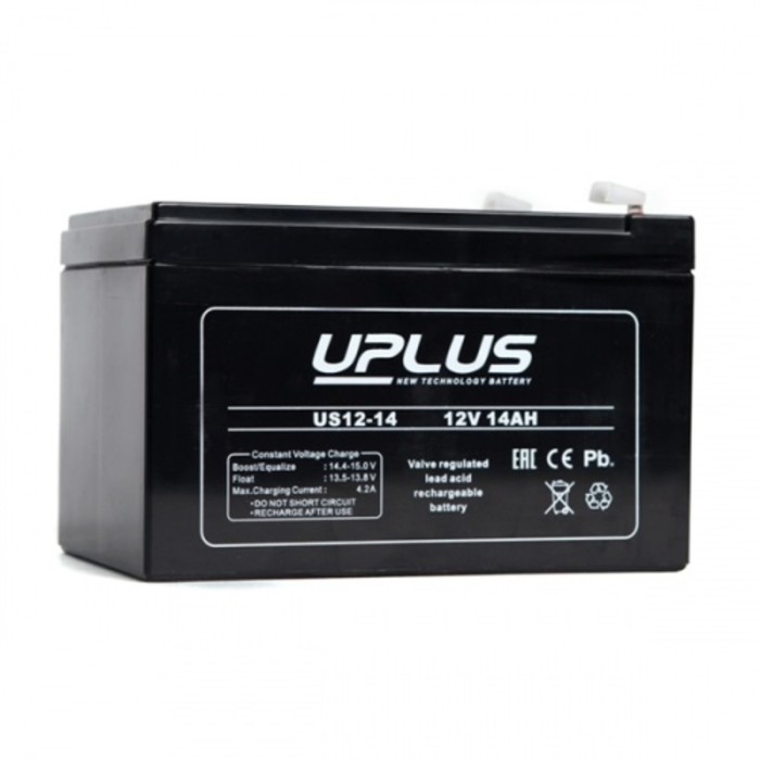 Аккумуляторная батарея UPLUS (Leoch) 14 Ач 12 Вольт US 12-14 - фото 10265850