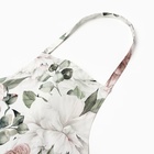 Кухонный набор «Этель. Пионы»: полотенце 40×73 см, прихватка 19×19 см, фартук 60×65±5 см - Фото 3