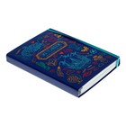 Скетчбук А5, 80 л на гребне 50 л на склейке, Hand draw, твёрдая обложка, с клапаном, на резинке, блок 100 г/м2 7887975 - фото 5505877