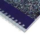 Тетрадь 48 листов линованная на гребне "Цветные нити", обложка мелованный картон, матовая ламинация, тиснение - фото 34582602