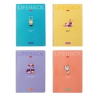 Тетрадь А4, 96 листов в клетку на гребне «Смекалки», обложка мелованный картон, блок офсет, МИКС - Фото 3