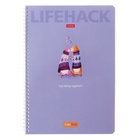 Тетрадь А4, 96 листов в клетку на гребне «Смекалки», обложка мелованный картон, блок офсет, МИКС - Фото 5