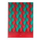 Колледж -тетрадь Hatber «Яркий орнамент» А4, 96 листов, в клетку, твёрдая обложка, глянцевая ламинация, блок офсет - Фото 1