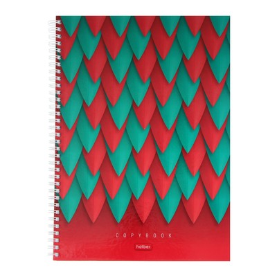 Колледж -тетрадь Hatber «Яркий орнамент» А4, 96 листов, в клетку, твёрдая обложка, глянцевая ламинация, блок офсет