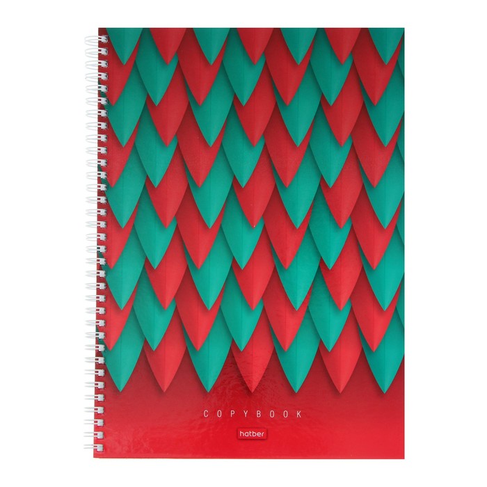 Колледж -тетрадь Hatber «Яркий орнамент» А4, 96 листов, в клетку, твёрдая обложка, глянцевая ламинация, блок офсет - Фото 1