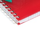 Колледж -тетрадь Hatber «Яркий орнамент» А4, 96 листов, в клетку, твёрдая обложка, глянцевая ламинация, блок офсет - Фото 3