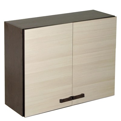 Шкаф навесной «Мальва», 600×626×290 мм, цвет венге/лоредо