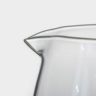 Чайник стеклянный заварочный со стеклянным ситом и крышкой Доляна «Бохо», 750 мл, 15×11×14 см - фото 4352953