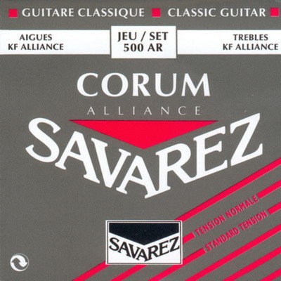 Комплект струн для классической гитары 500AR Alliance Corum норм.натяжение, посеребренные