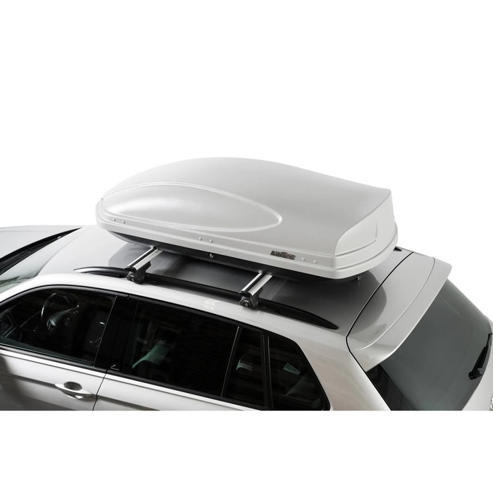 Автобокс на крышу Koffer, 430 литров, размер 1780х720х450, серый матовый, KG430 - фото 1906001469