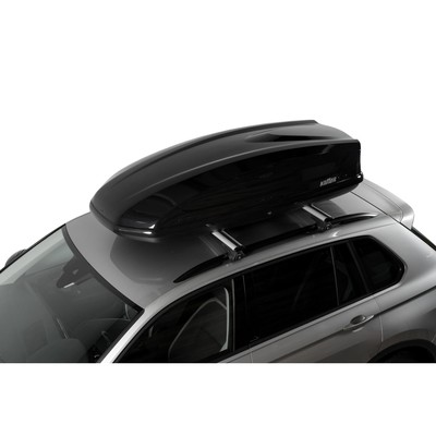 Автобокс на крышу Koffer, 440 литров, размер 1860х860х420, черный глянец, KBG440