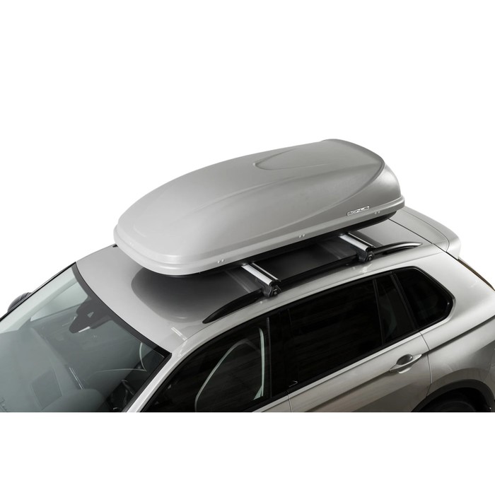 Автобокс на крышу BONUS (односторонний), 425 литров, размером 1710х820х430, серый матовый, BG425 - Фото 1