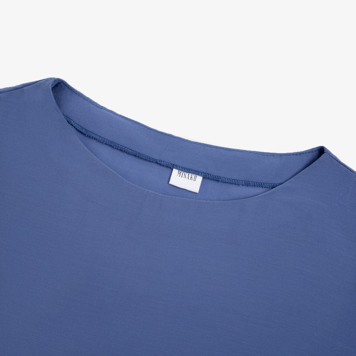 Костюм женский (футболка, брюки) MINAKU: Enjoy цвет синий, размер 44 54423