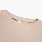 Костюм женский (футболка, брюки) MINAKU: Enjoy цвет бежевый, размер 50 - Фото 6