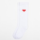 Гольфы детские KAFTAN «Сердечко», 16-18 см, цвет белый 7813348