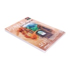 Бумага для акварели А4, 40 листов Calligrata, блок 200 г/м², рисовальная - Фото 5