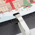 Коробка подарочная новогодняя складная «Новогодний город», 31 х 24.5 х 8 см, Новый год - Фото 3