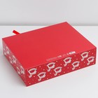 Складная коробка подарочная «Новый год», 31 × 24,5 × 9 см - фото 9266571