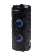 Портативная караоке система Hyundai H-MC160, 50 Вт, FM, AUX, USB, BT, 1200 мАч, чёрная 7915001 - фото 16861813