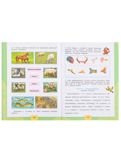 Рабочая тетрадь «Окружающий мир», 3 класс, часть 2, ФГОС, Плешаков А.А, 2024