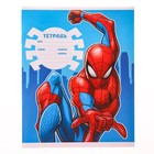 Тетрадь в линейку 12 листов, 4 вида МИКС, обложка мелованная бумага, «Человек-паук» - Фото 5