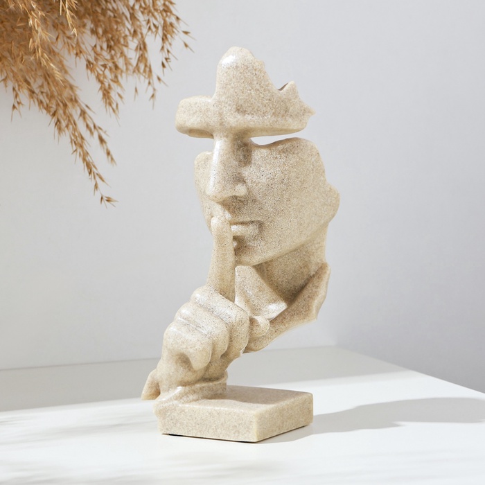 Фигурка полистоун TAKE IT EASY «Молчание», 20×7 см - Фото 1