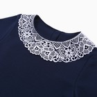 Платье для девочки, цвет темно-синий, рост 128 см - фото 41438553 Платье для девочки, цвет темно-синий, рост 128 см - фото 41438553