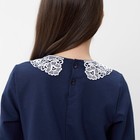 Платье для девочки, цвет темно-синий, рост 140 см - фото 50961303