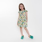 Платье для девочки, цвет мятный, Summer time, рост 98-104 см - фото 2735371