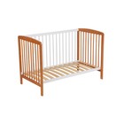 Кровать детская Polini kids Simple 101, белый-бук - Фото 1