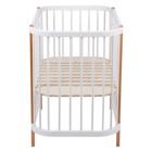 Кровать детская Polini kids Simple 350, белый-бук - Фото 3