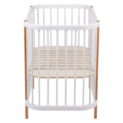 Кровать детская Polini kids Simple 350, белый-бук