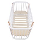 Кровать детская Polini kids Simple 350, белый-бук - Фото 4