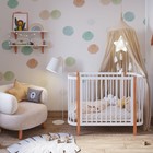 Кровать детская Polini kids Simple 350, белый-бук - Фото 9