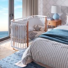 Кровать детская Polini kids Simple 350, белый-бук - Фото 10