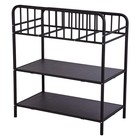 Столик для пеленания Polini kids Vintage 1180, металлический, цвет чёрный матовый - Фото 1