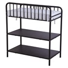 Столик для пеленания Polini kids Vintage 1180, металлический, цвет чёрный матовый - Фото 3