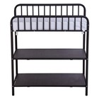 Столик для пеленания Polini kids Vintage 1180, металлический, цвет чёрный матовый - Фото 4