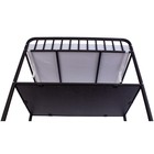 Столик для пеленания Polini kids Vintage 1180, металлический, цвет чёрный матовый - Фото 8