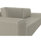 Прямой диван «Беккер», механизм еврокнижка, рогожка, цвет корфу 02 - Фото 4