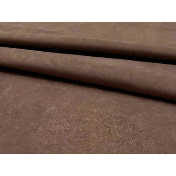 Прямой диван «Льюес», без механизма, велюр, цвет коричневый - фото 1885382915