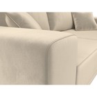 Прямой диван «Льюес», без механизма, микровельвет, цвет бежевый - Фото 3