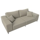 Прямой диван «Льюес», без механизма, рогожка, цвет корфу 02 - Фото 6