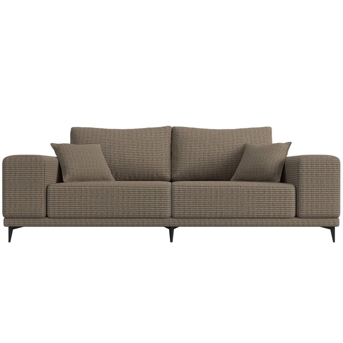 Прямой диван «Льюес», без механизма, рогожка, цвет корфу 03 - фото 1911739911
