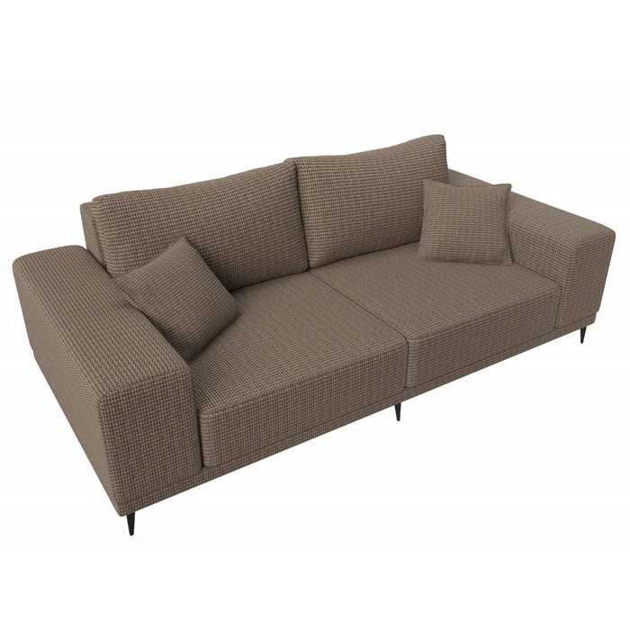 Прямой диван «Льюес», без механизма, рогожка, цвет корфу 03 - фото 1911739915