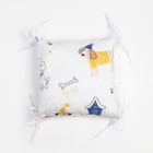 Бортики в кроватку Крошка Я "My doggy" (35х35 см - 8 шт), 100% хлопок - фото 10269039