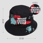Панама What drives you, р-р 56 - Фото 2